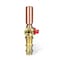 Everflow Replacement Valve W/ Hammer Arrestor 1/2" Press Inlet x 3/4" MHT Outlet, Brass, For Hot Water 540RH - alternate 5